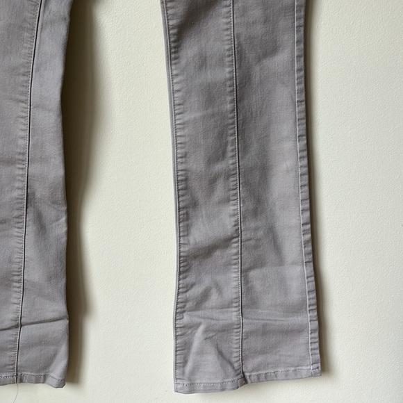BeBop khaki low-rise flare pants - Picture 5 of 10